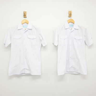 【中古】鹿児島県 吉野東中学校 男子制服 2点 (シャツ) sf115667
