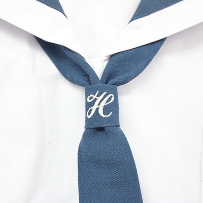 【中古】鹿児島県 吉野東中学校 女子制服 2点 (セーラー服) sf115669