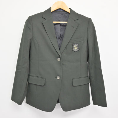 【中古】北海道 野幌中学校 女子制服 4点 (ブレザー・スカート) sf115675