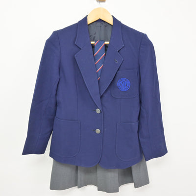 【中古】神奈川県 湘南工科大学附属高等学校 女子制服 4点 (ブレザー・スカート) sf115676