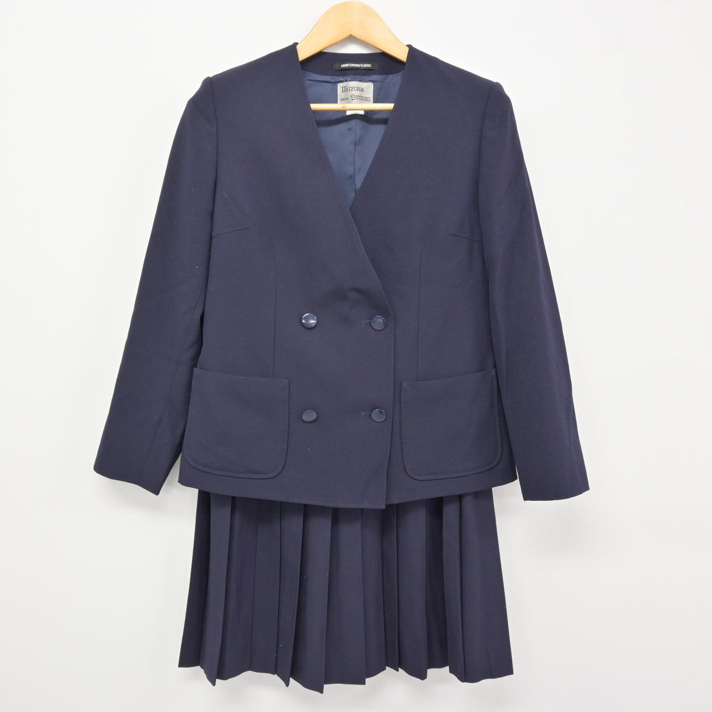 【中古】東京都 馬込東中学校 女子制服 3点 (ブレザー・ベスト・スカート) sf115677