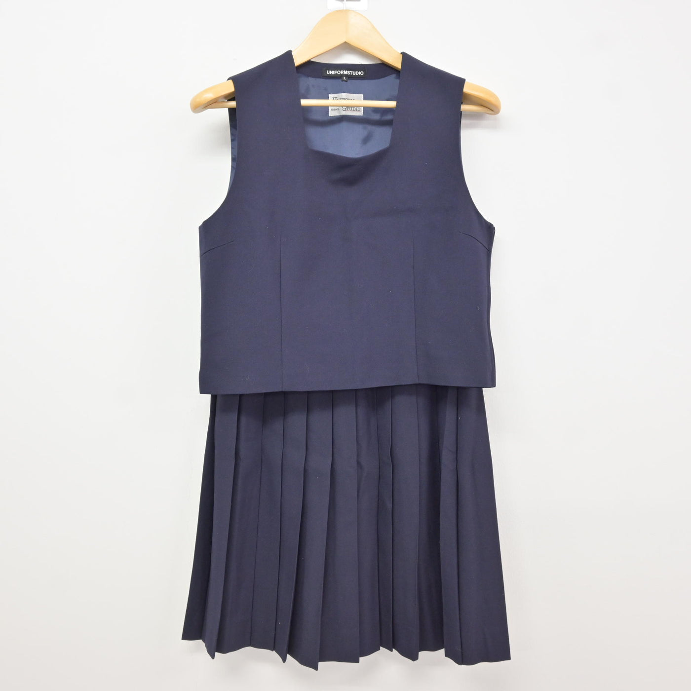 【中古】東京都 馬込東中学校 女子制服 3点 (ブレザー・ベスト・スカート) sf115677