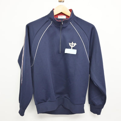 【中古】長崎県 長与第二中学校 女子制服 2点 (ジャージ 上・ジャージ 下) sf115680