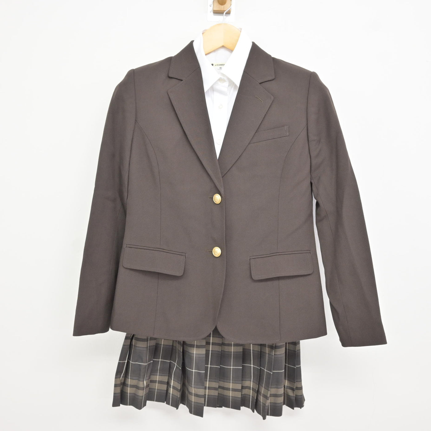 中古】 CONOMi ブランド制服 女子制服 3点 (ブレザー・シャツ