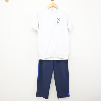 【中古】鹿児島県 錦江湾高等学校/旧モデル 女子制服 3点 (ジャージ 上・体操服 上・ジャージ 下) sf115708