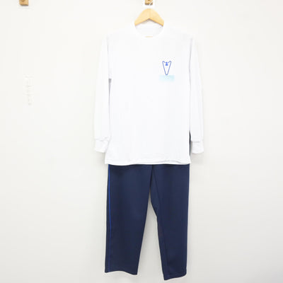 【中古】鹿児島県 錦江湾高等学校/旧モデル 女子制服 3点 (ジャージ 上・体操服 上・ジャージ 下) sf115709