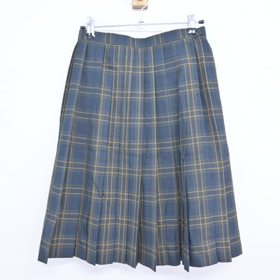 【中古】沖縄県 神森中学校 女子制服 4点 (ブレザー・シャツ・スカート) sf115711