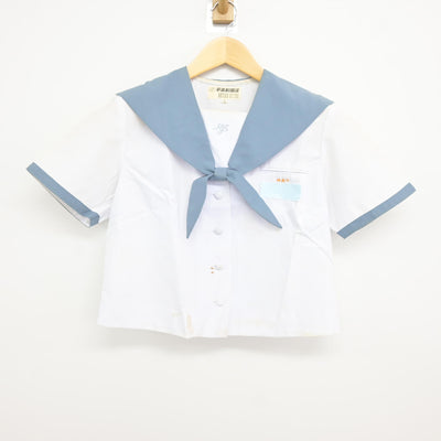 【中古】沖縄県 神森中学校 女子制服 2点 (セーラー服・スカート) sf115714
