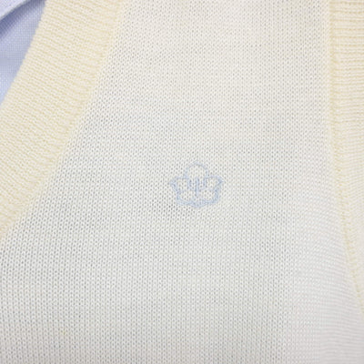 【中古】東京都 東京学芸大学附属竹早中学校 女子制服 3点 (ニットベスト・シャツ・スカート) sf115715