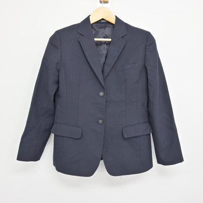 【中古】静岡県 沼津特別支援学校愛鷹分校 女子制服 4点 (ブレザー・シャツ・スカート) sf115762