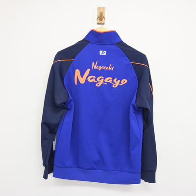 【中古】長崎県 長与中学校 男子制服 2点 (ジャージ 上・ジャージ 下) sf115763