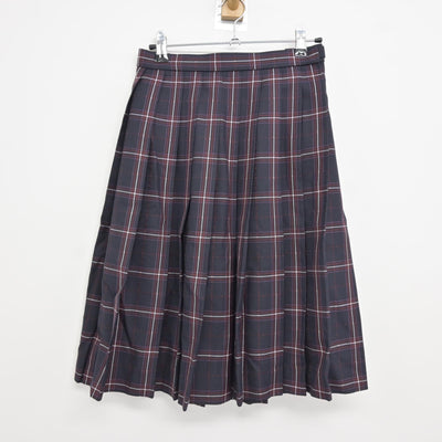 【中古】静岡県 沼津特別支援学校愛鷹分校 女子制服 3点 (シャツ・スカート) sf115766