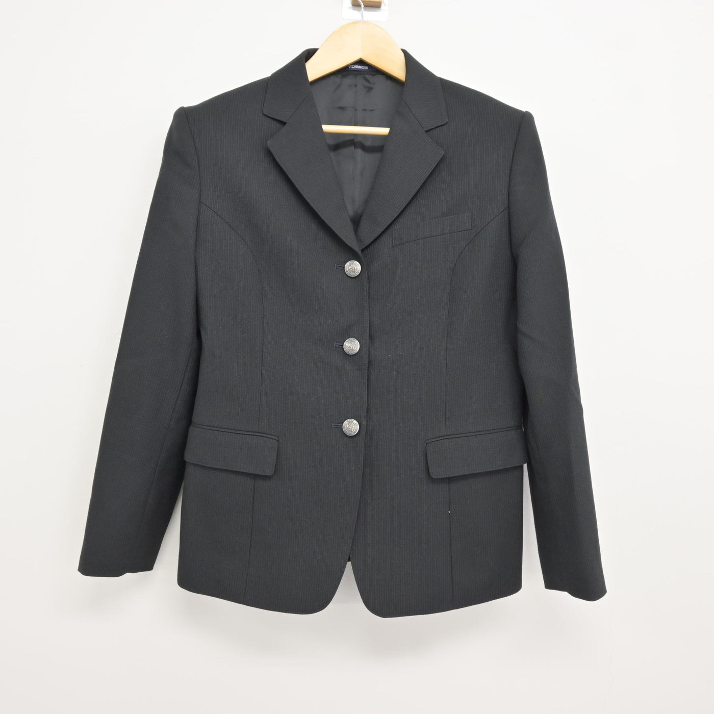【中古】愛知県 豊橋高等学校 女子制服 4点 (ブレザー・シャツ・スカート) sf115770