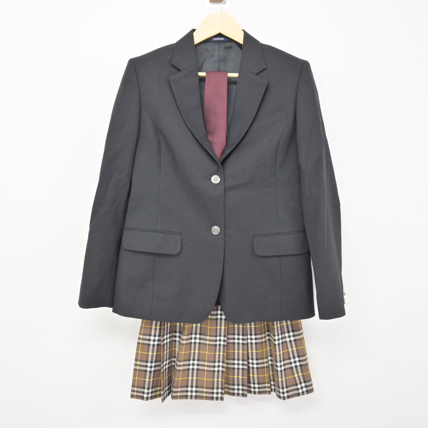 【中古】愛知県 KTCおおぞら高等学院 女子制服 3点 (ブレザー・スカート) sf115781
