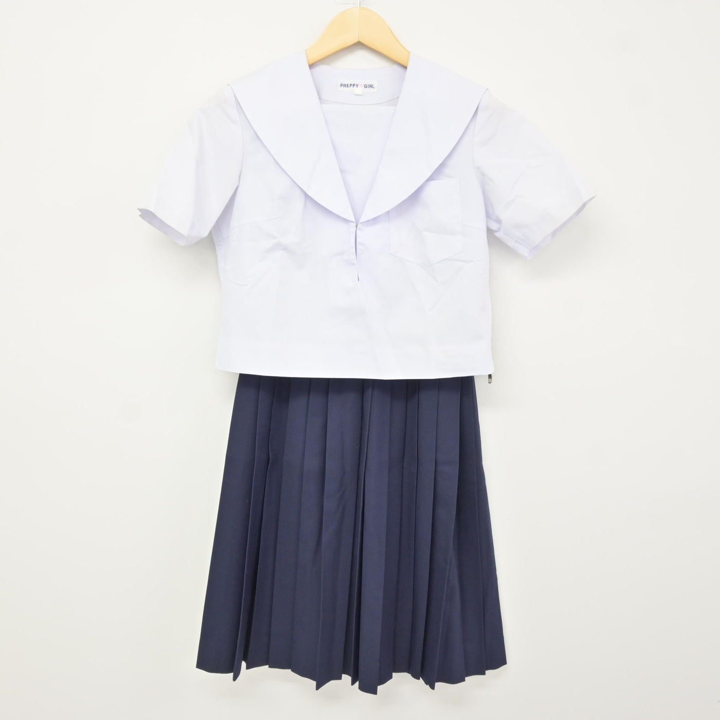 【中古】愛知県 天神山中学校/旧制服 女子制服 3点 (セーラー服・スカート) sf115782