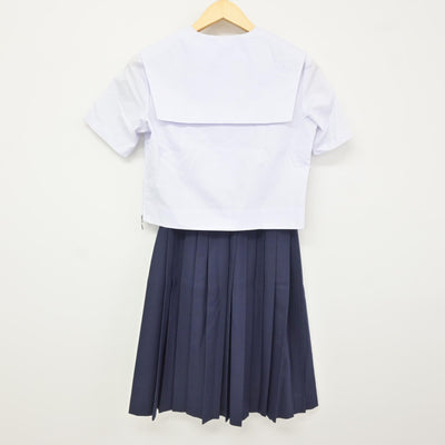 【中古】愛知県 天神山中学校/旧制服 女子制服 3点 (セーラー服・スカート) sf115782