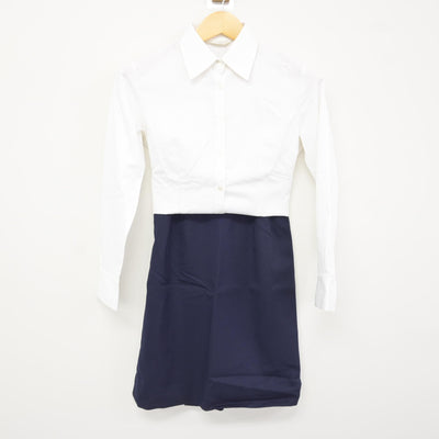 【中古】兵庫県 甲南女子大学 女子制服 3点 (ジャケット・シャツ・スカート) sf115786