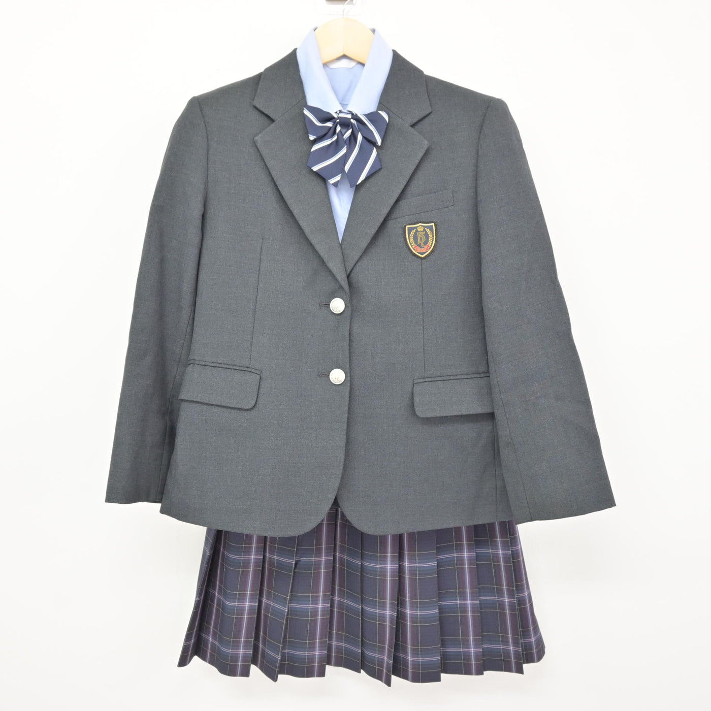 【中古】埼玉県 細田学園高等学校/旧制服 女子制服 4点 (ブレザー・シャツ・スカート) sf115790