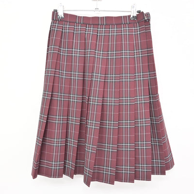 【中古】埼玉県 細田学園高等学校/旧制服 女子制服 3点 (ニットベスト・スカート) sf115791