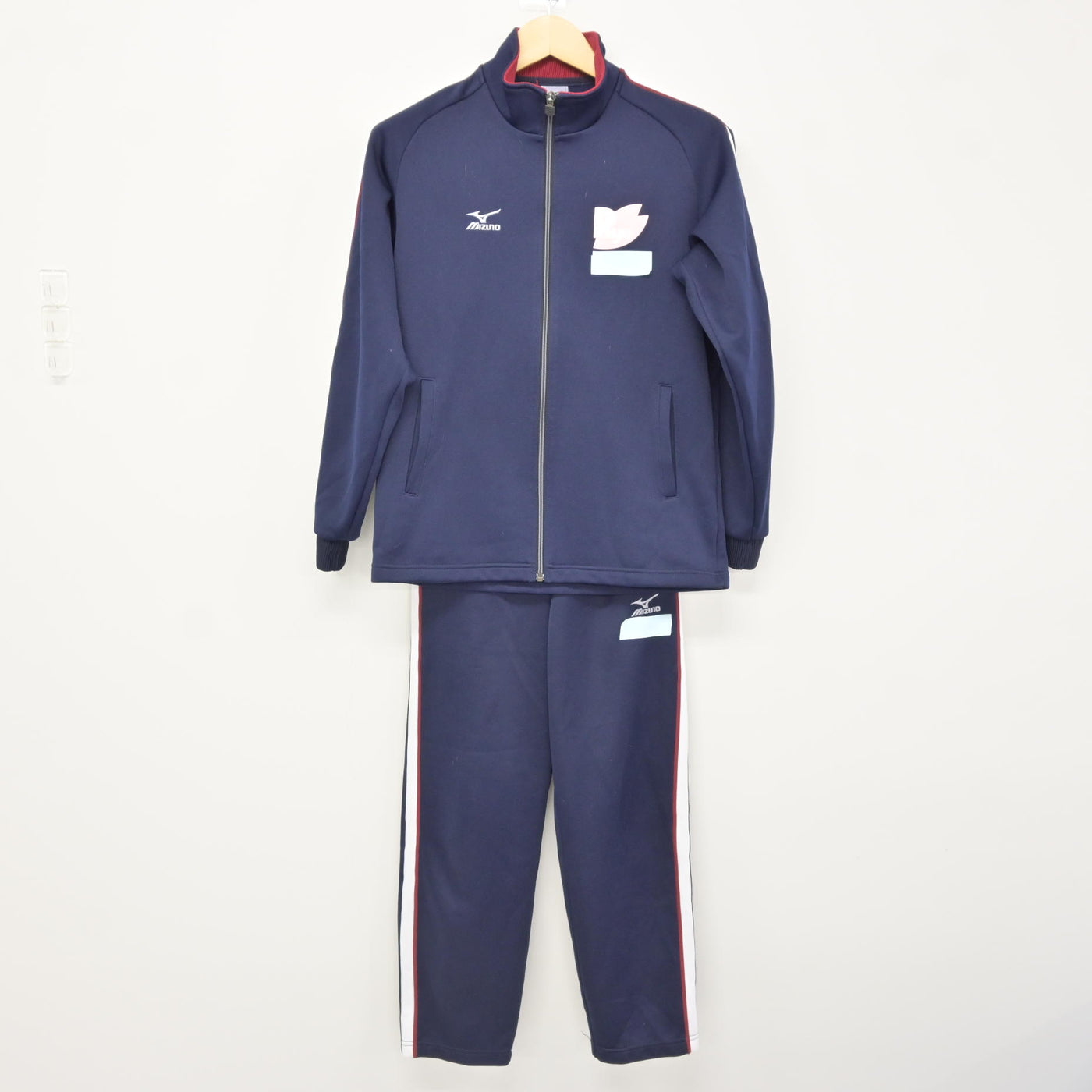 【中古】鹿児島県 龍桜高等学校 女子制服 2点 (ジャージ 上・ジャージ 下) sf115807