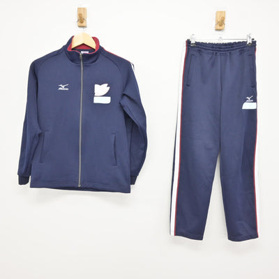 【中古】鹿児島県 龍桜高等学校 女子制服 2点 (ジャージ 上・ジャージ 下) sf115807