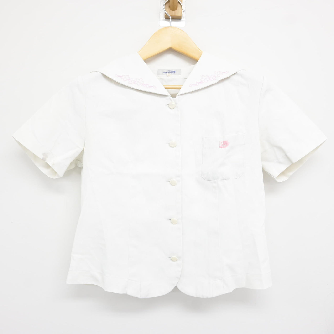 【中古】鹿児島県 龍桜高等学校/旧制服 女子制服 2点 (ブラウス・スカート) sf115809