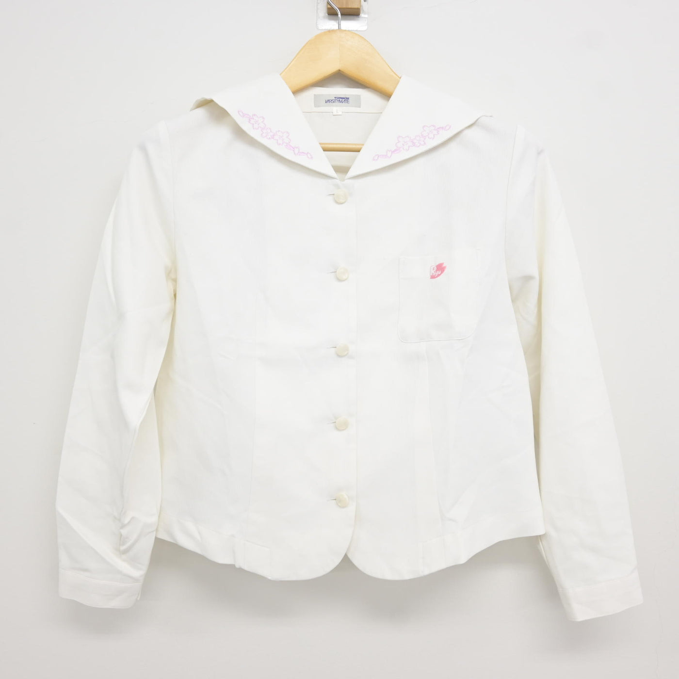 【中古】鹿児島県 龍桜高等学校/旧制服 女子制服 3点 (ブラウス) sf115810