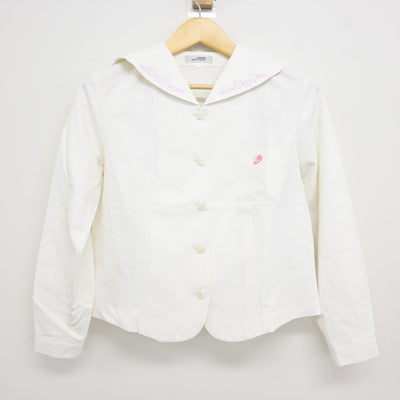 【中古】鹿児島県 龍桜高等学校/旧制服 女子制服 3点 (ブラウス) sf115810
