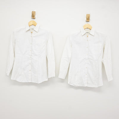 【中古】鹿児島県 龍桜高等学校/保育専攻科 女子制服 5点 (ブレザー・ベスト・ブラウス・スカート) sf115812