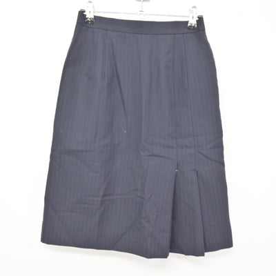 【中古】鹿児島県 龍桜高等学校/保育専攻科 女子制服 5点 (ブレザー・ベスト・ブラウス・スカート) sf115812