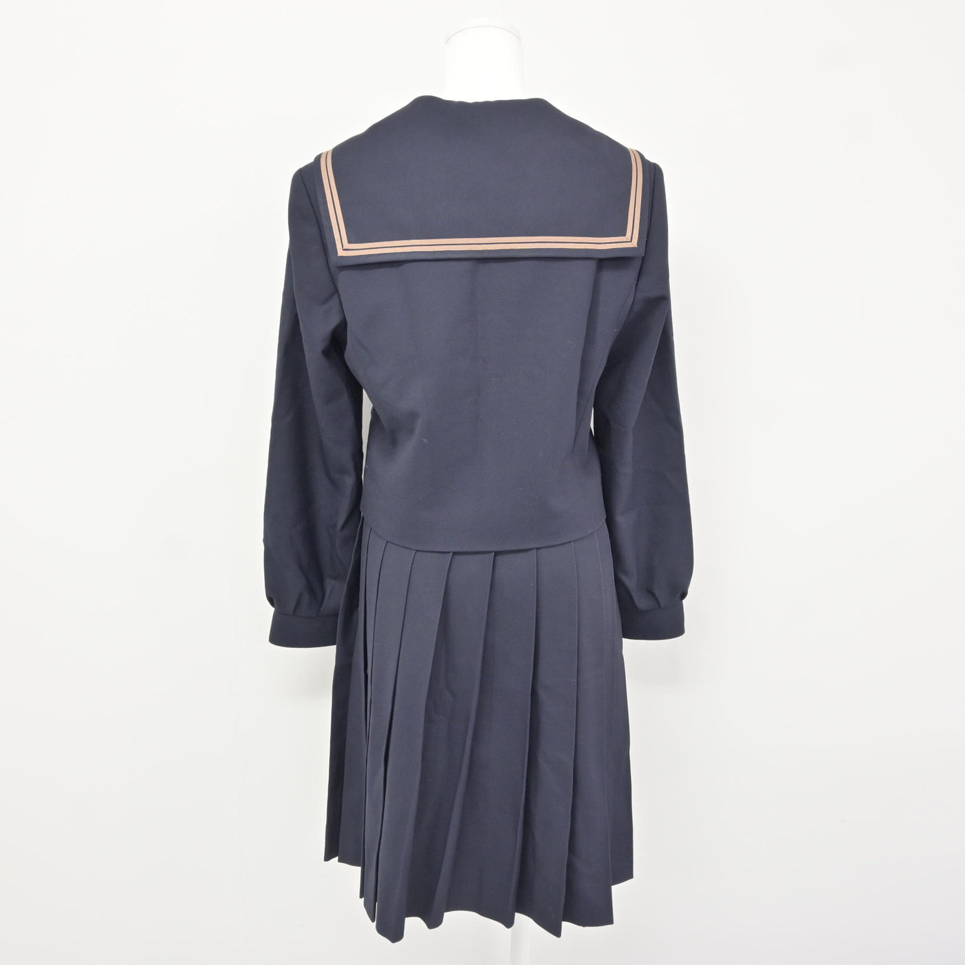 【中古】岡山県 岡山南高等学校 女子制服 5点 (ブレザー・セーラー服・スカート) sf115813