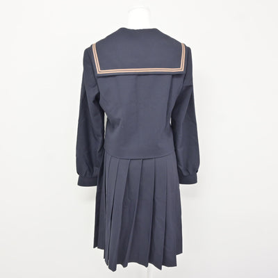 【中古】岡山県 岡山南高等学校 女子制服 5点 (ブレザー・セーラー服・スカート) sf115813