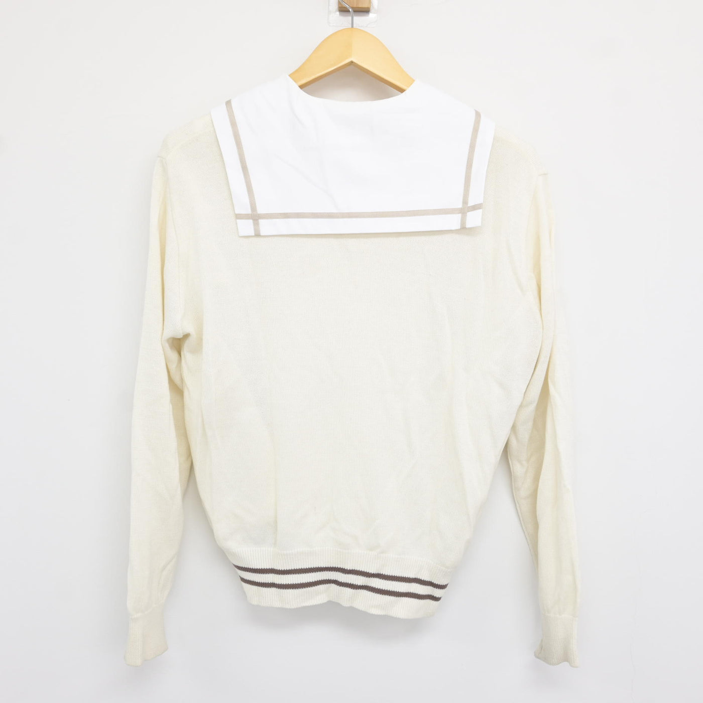 【中古】岡山県 岡山南高等学校 女子制服 4点 (ニット・シャツ) sf115816