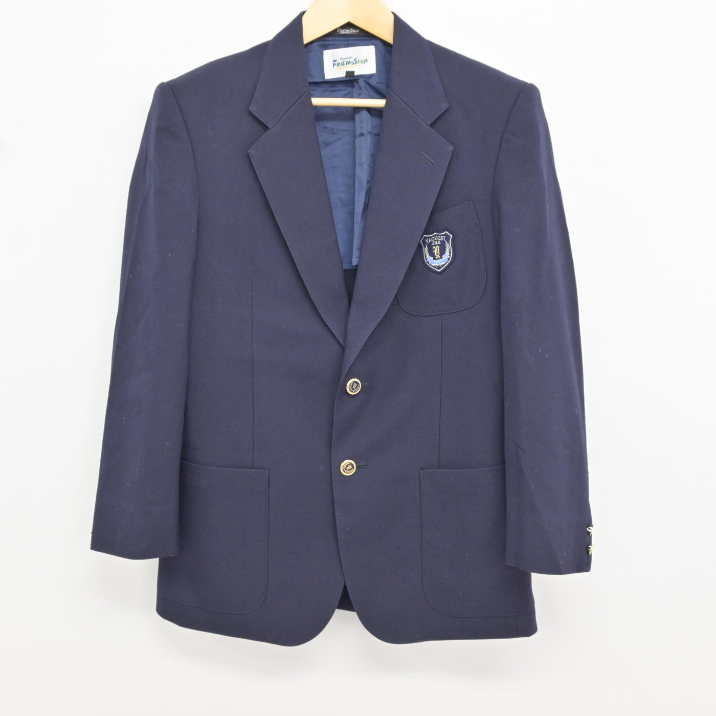 【中古】神奈川県 谷口中学校 男子制服 4点 (ブレザー・ズボン・ズボン) sf115817