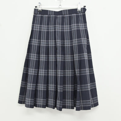 【中古】静岡県 東海大学付属静岡翔洋高等学校・中等部 女子制服 3点 (ニット・シャツ・スカート) sf115818