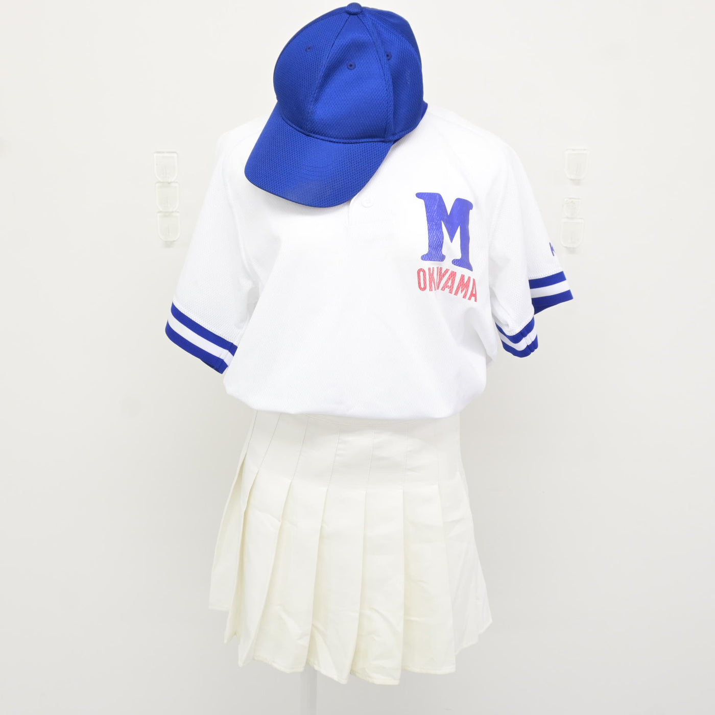 【中古】岡山県 岡山南高等学校/応援部ユニフォーム 女子制服 3点 (部活ユニフォーム 上・部活ユニフォーム 下) sf115821