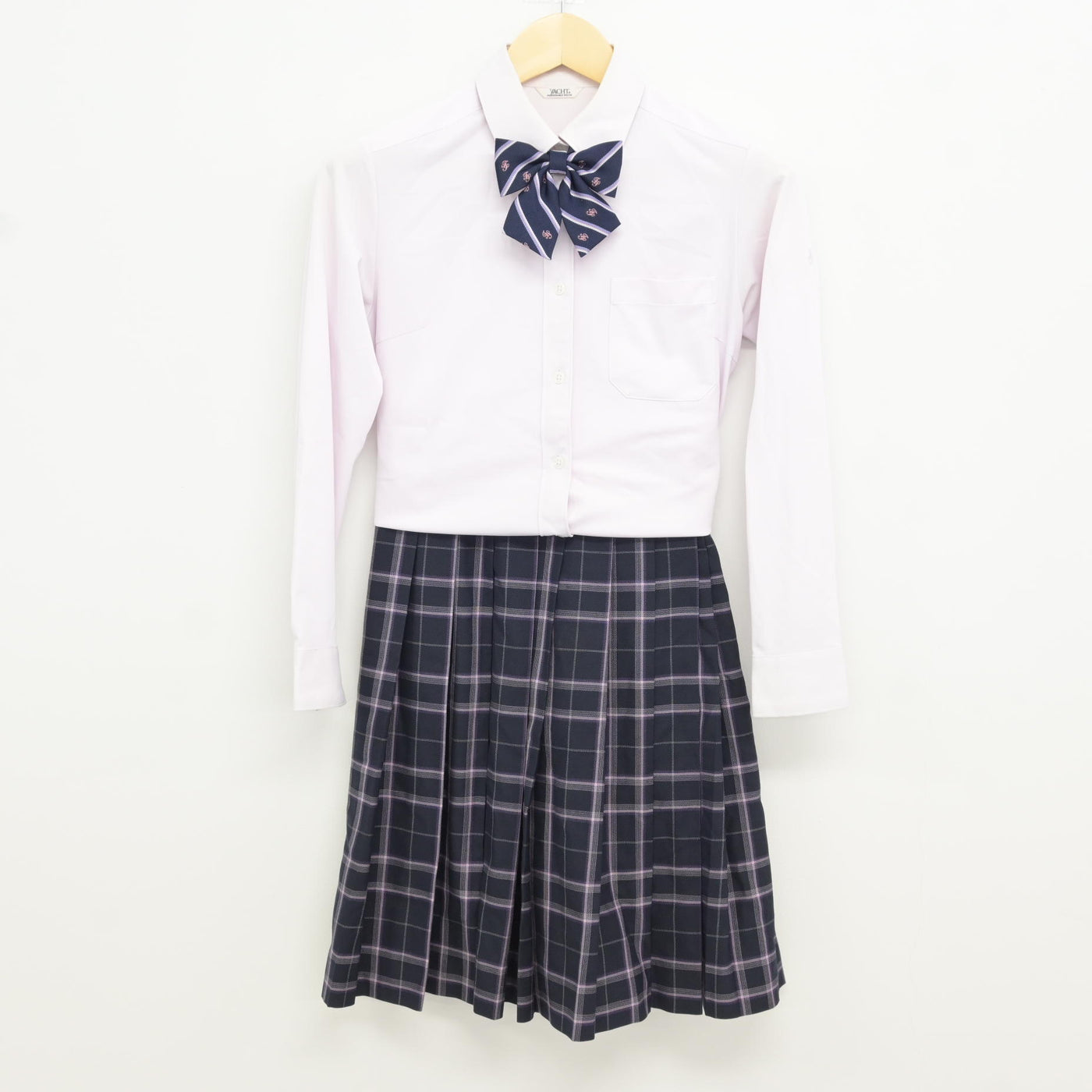 【中古】静岡県 東海大学付属静岡翔洋高等学校・中等部 女子制服 4点 (ブレザー・シャツ・スカート) sf115822