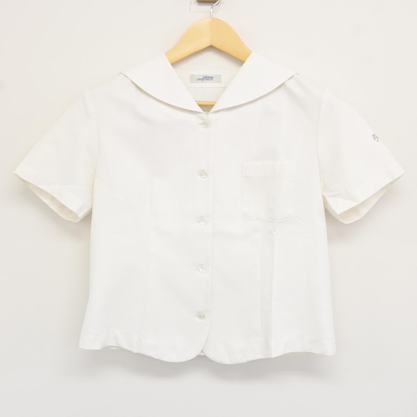 【中古】東京都 東洋女子高等学校 女子制服 3点 (ニット・セーラー服・スカート) sf115824