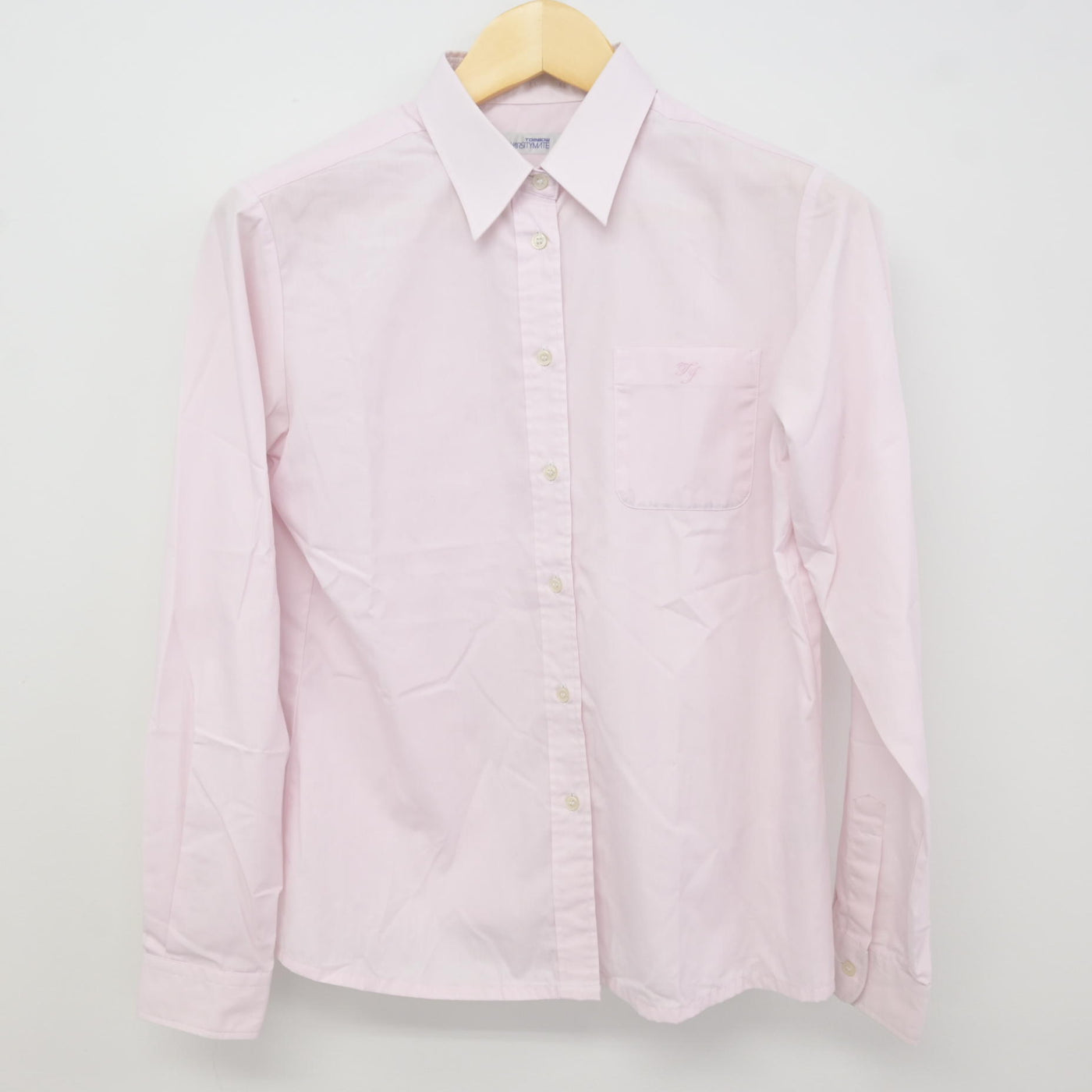【中古】東京都 東洋女子高等学校 女子制服 2点 (ニットベスト・シャツ) sf115827