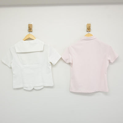 【中古】東京都 東洋女子高等学校 女子制服 2点 (セーラー服・シャツ) sf115828