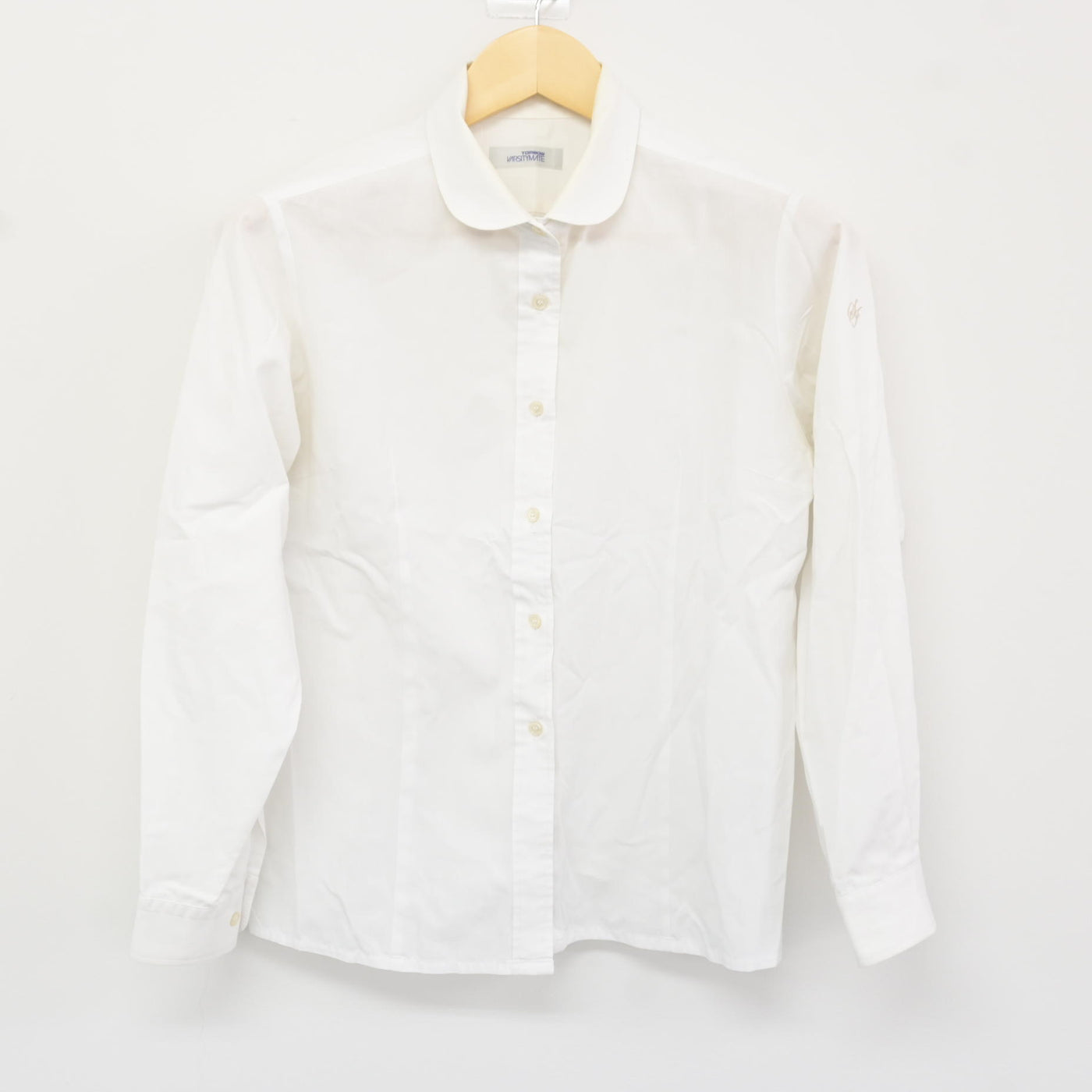 【中古】佐賀県 佐賀女子短期大学付属佐賀女子高等学校 女子制服 3点 (ブレザー・ジャンパースカート・シャツ) sf115829