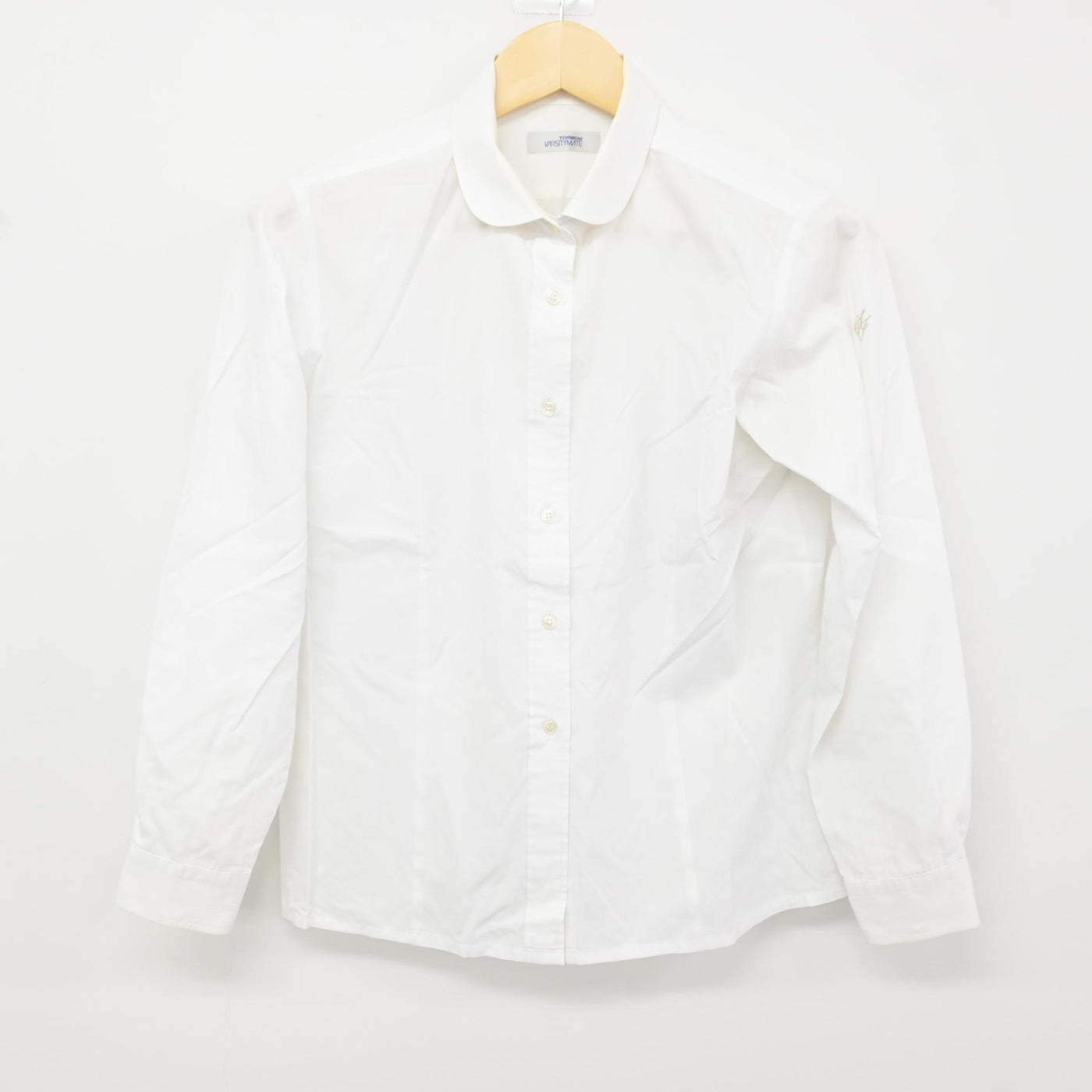 【中古】佐賀県 佐賀女子短期大学付属佐賀女子高等学校 女子制服 2点 (ニット・シャツ) sf115831