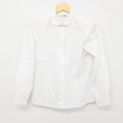 【中古】佐賀県 佐賀女子短期大学付属佐賀女子高等学校 女子制服 2点 (ニット・シャツ) sf115831