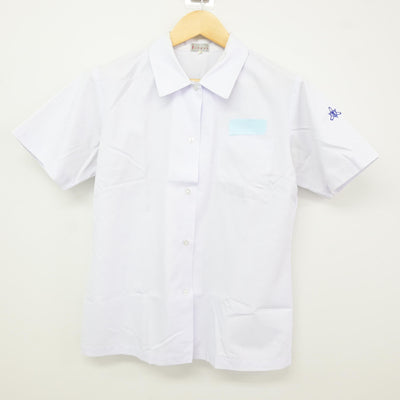 【中古】福岡県 大川東中学校 女子制服 3点 (シャツ・スカート) sf115834