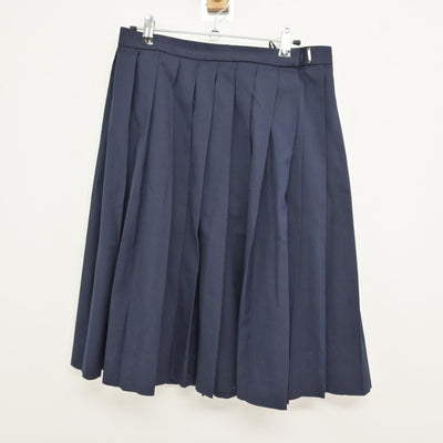 【中古】福岡県 大川東中学校 女子制服 3点 (シャツ・スカート) sf115834