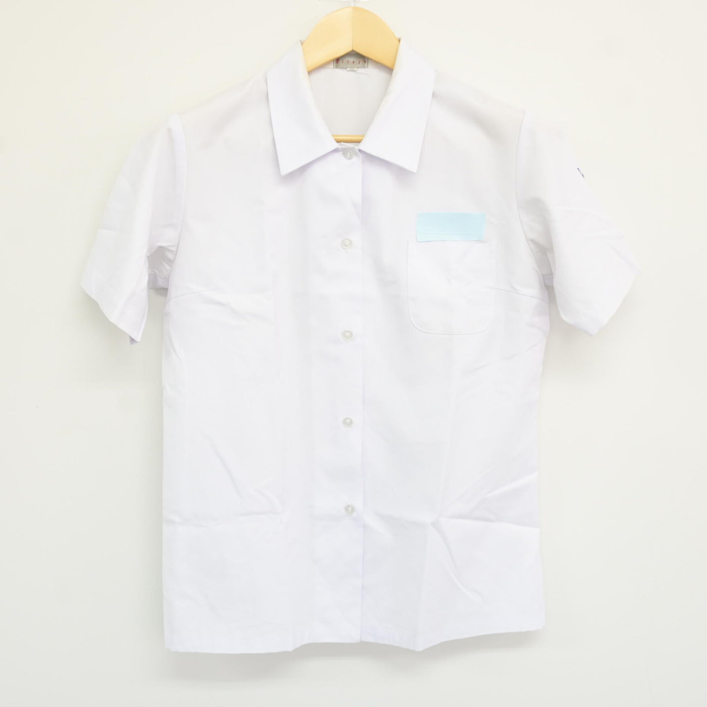 【中古】福岡県 大川東中学校 女子制服 2点 (シャツ) sf115835