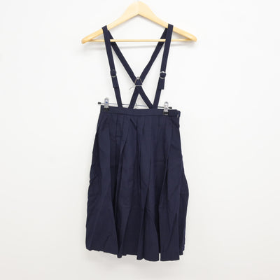 【中古】福岡県 朝倉高等学校 女子制服 3点 (セーラー服・スカート) sf115836