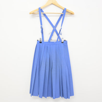 【中古】福岡県 朝倉高等学校 女子制服 2点 (セーラー服・スカート) sf115837