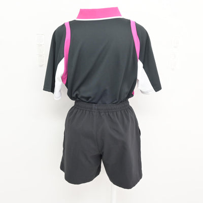 【中古】埼玉県 初雁中学校/ソフトテニス部ユニフォーム 女子制服 2点 (部活ユニフォーム 上・部活ユニフォーム 下) sf115841