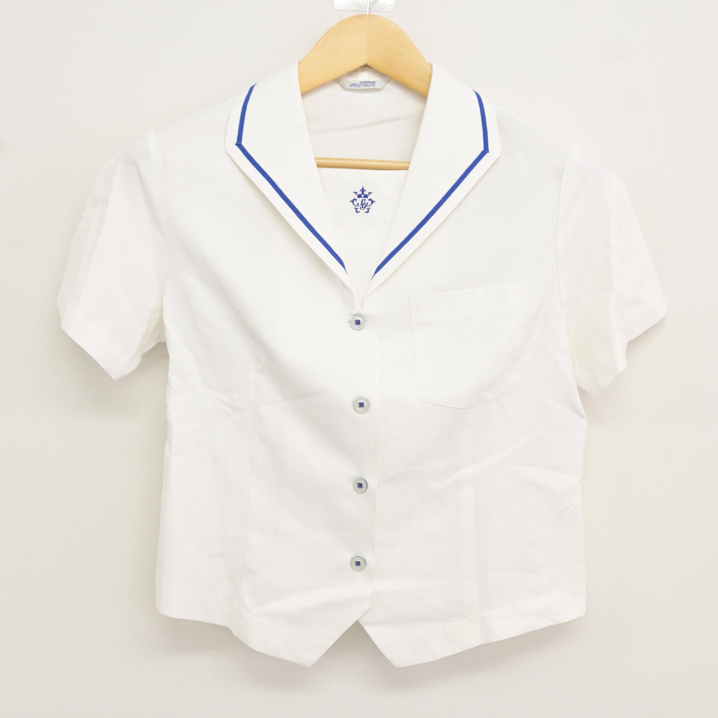 【中古】千葉県 昭和学院中学校・高等学校 女子制服 2点 (シャツ・スカート) sf115843